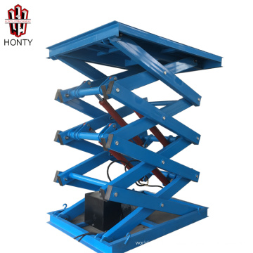China proveedores ce equipo de manejo de materiales elevadores de tijera / precios de elevación de carga eléctrica hidráulica